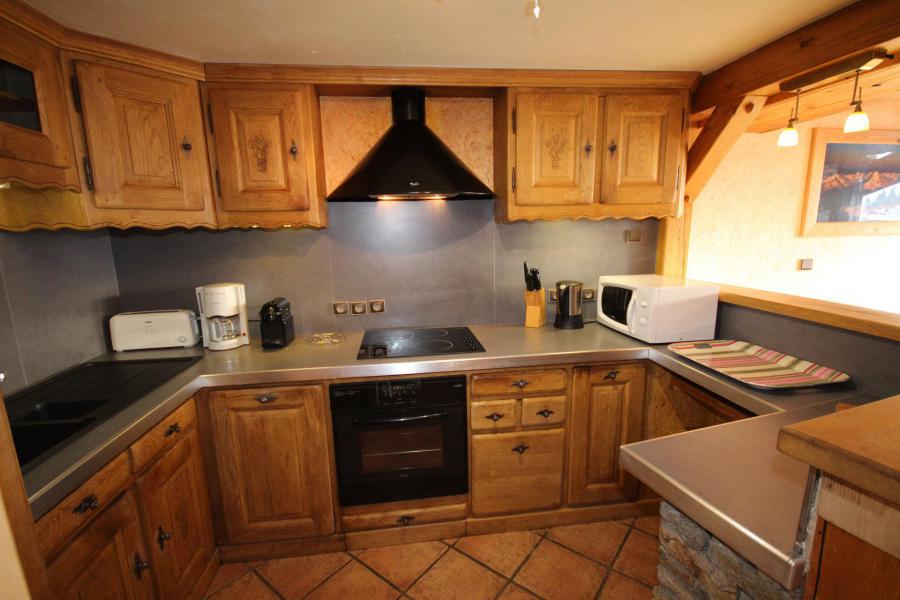 Rent in ski resort 4 room apartment 8 people (TAV027) - Résidence le Tavaillon - Les Saisies - Open-plan kitchen