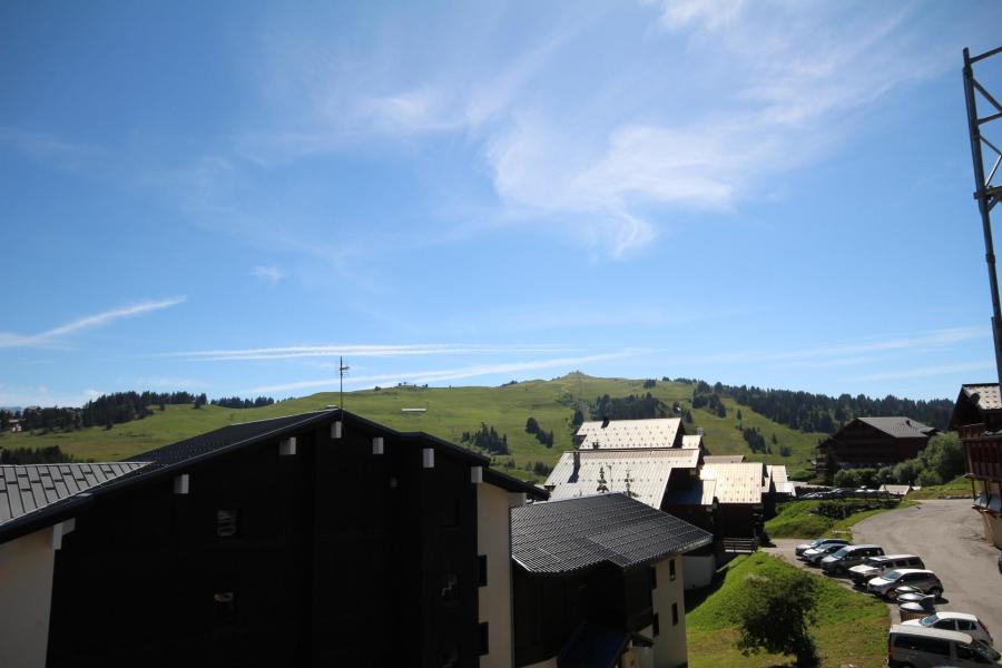 Skiverleih Wohnung 2 Mezzanine Zimmer 6 Leute (024) - Résidence le Tavaillon - Les Saisies - Balkon