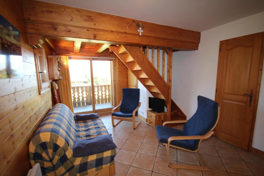 Rent in ski resort 3 room mezzanine apartment 8 people (D06) - Résidence le Village des Lapons D - Les Saisies - Apartment