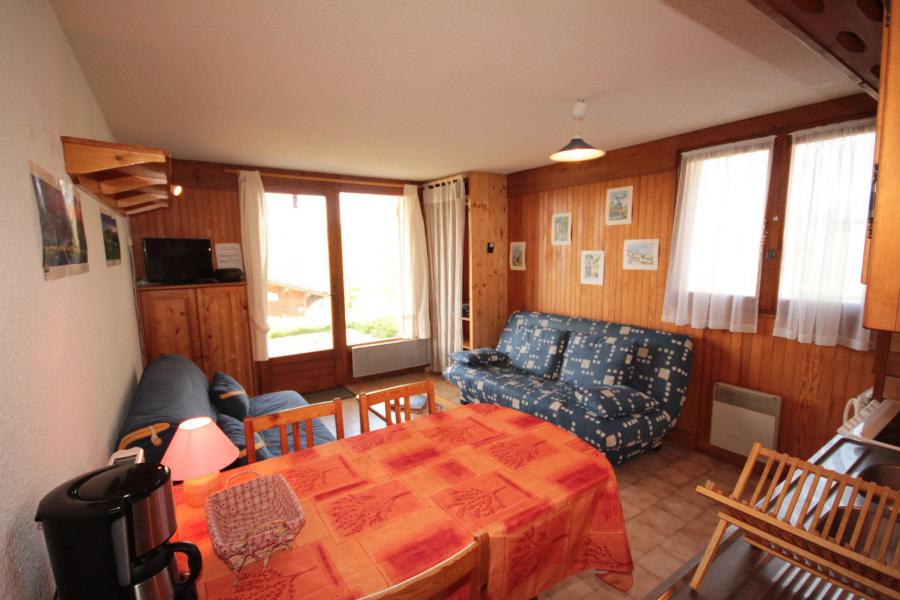 Rent in ski resort 2 room apartment 4 people (01) - Résidence les Carlines - Les Saisies - Living room