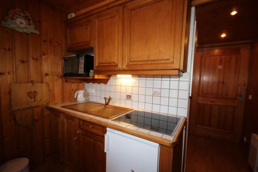 Location au ski Studio 2 personnes (21) - Résidence les Médailles d'Or - Les Saisies - Kitchenette