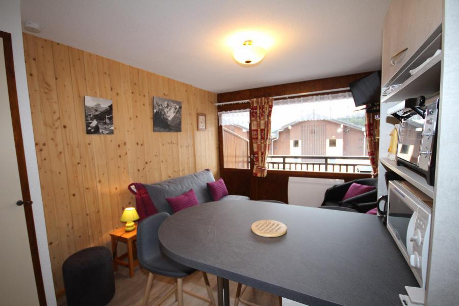 Skiverleih Studio Schlafnische 4 Personen (210) - Résidence les Mélèzes 2 - Les Saisies - Wohnzimmer