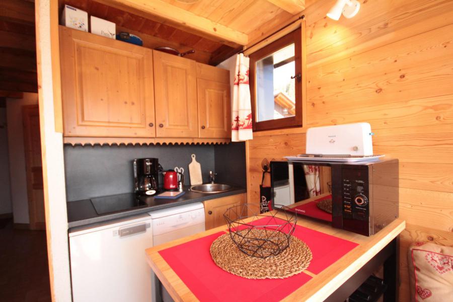 Location au ski Appartement 2 pièces 5 personnes (124) - Résidence les Mélèzes A - Les Saisies - Kitchenette