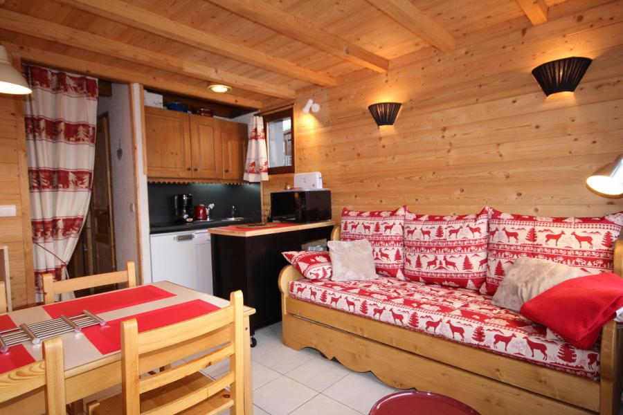 Location au ski Appartement 2 pièces 5 personnes (124) - Résidence les Mélèzes A - Les Saisies - Séjour