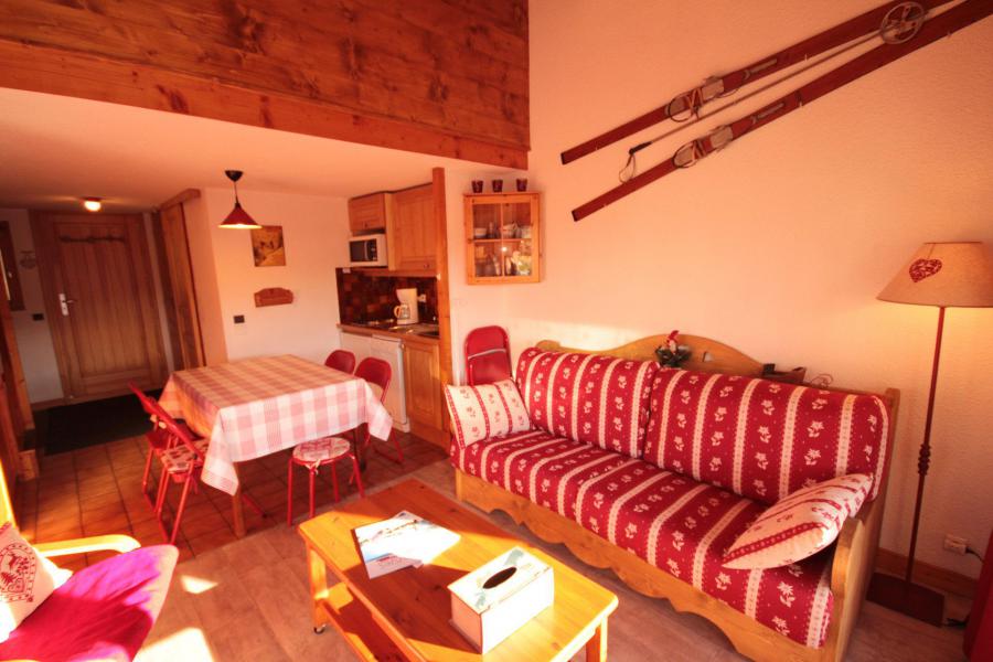 Ski verhuur Appartement 2 kamers mezzanine 6 personen (155) - Résidence Mont Blanc A - Les Saisies - Keuken