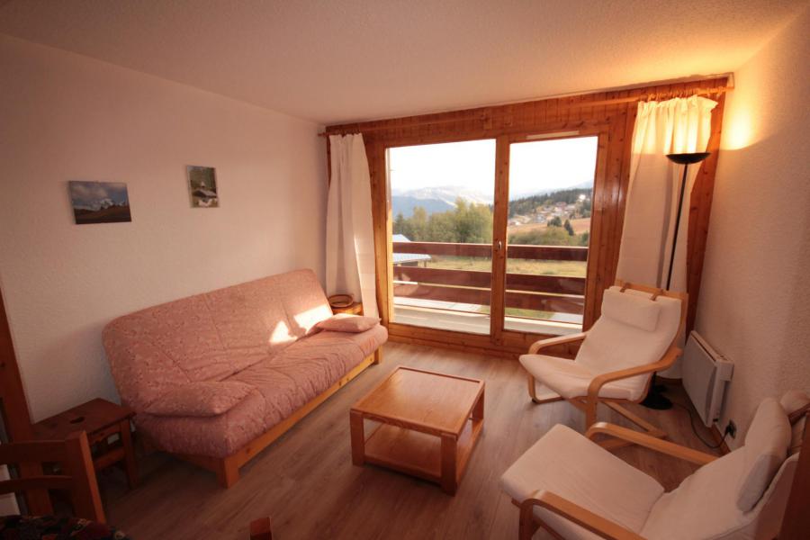 Alquiler al esquí Apartamento cabina para 4 personas (212) - Résidence Mont Blanc B - Les Saisies - Banqueta