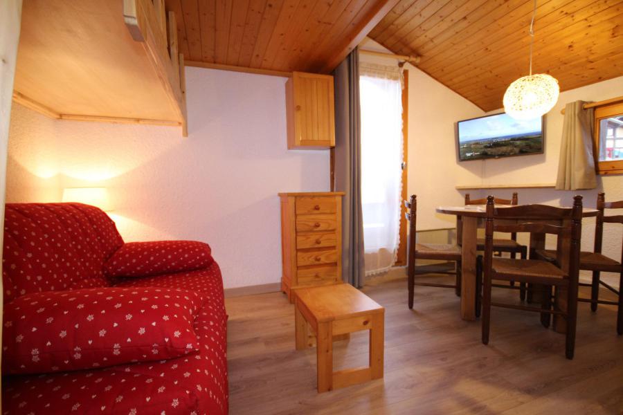 Ski verhuur Studio 2 personen (223) - Résidence Mont Blanc B - Les Saisies - Woonkamer