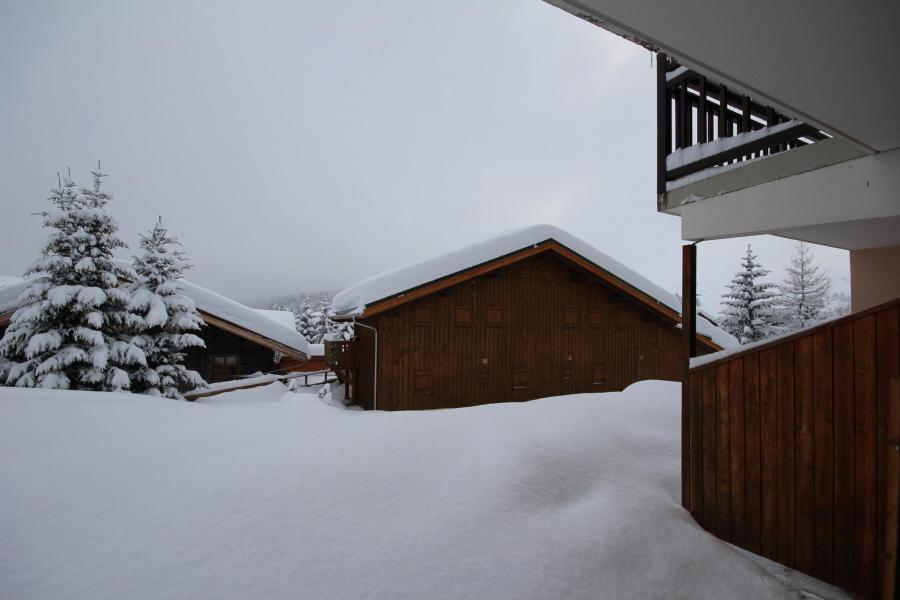 Location au ski Appartement 2 pièces 5 personnes (08) - Résidence Neige d'Or - Les Saisies - Extérieur hiver