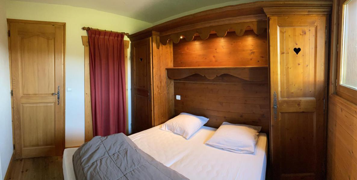 Аренда на лыжном курорте Апартаменты 3 комнат 6 чел. (03) - Résidence Village des Lapons G - Les Saisies - Двухспальная кровать