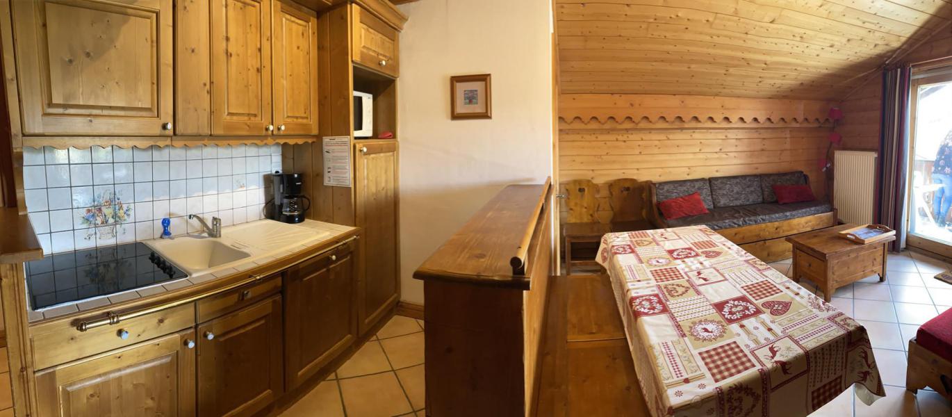 Skiverleih 4-Zimmer-Appartment für 6 Personen (G18) - Résidence Village des Lapons G - Les Saisies - Kochnische
