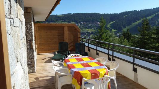 Location au ski Appartement 3 pièces 6 personnes (AKAA02) - AKASHA A - Les Saisies - Balcon