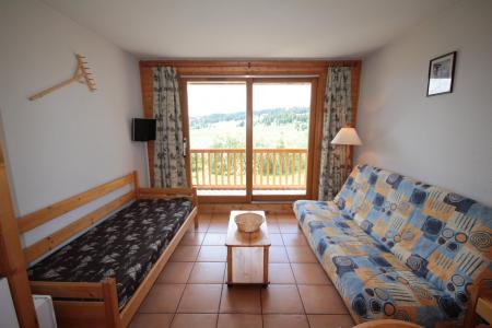 Skiverleih Studio Kabine für 5 Personen (207) - Chalet Cristal 2 - Les Saisies - Wohnzimmer