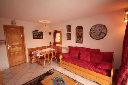 Rent in ski resort 2 room apartment cabin 4 people (CRI305) - Chalet Cristal 3 - Les Saisies - Living room
