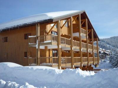 Vacances en montagne Chalet Cristal 3 - Les Saisies - Extérieur hiver