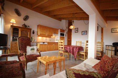 Wynajem na narty Apartament 3 pokojowy kabina 6 osób (615) - Chalet Cristal 6 - Les Saisies - Pokój gościnny