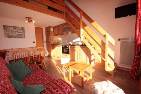 Аренда на лыжном курорте Квартира студия со спальней для 6 чел. (111) - Chalet du Lac 1 - Les Saisies - Салон