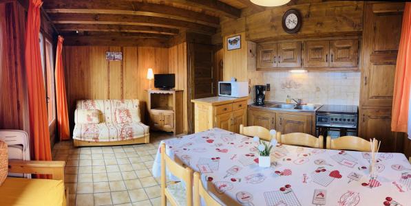 Skiverleih 2-Zimmer-Appartment für 5 Personen (004) - Chalet Eglantine - Les Saisies - Wohnzimmer