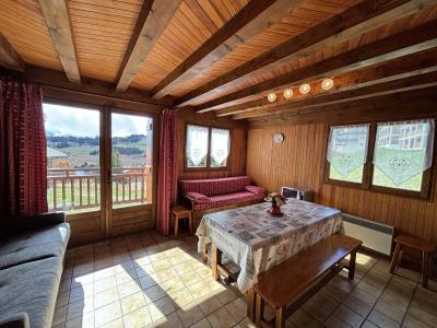 Skiverleih 2-Zimmer-Appartment für 6 Personen (003) - Chalet Eglantine - Les Saisies - Wohnzimmer
