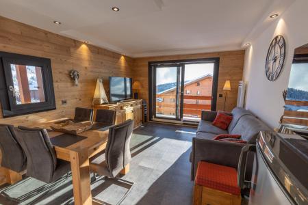 Аренда на лыжном курорте Апартаменты 2 комнат 5 чел. (005) - Chalet Glacier A - Les Saisies - Салон