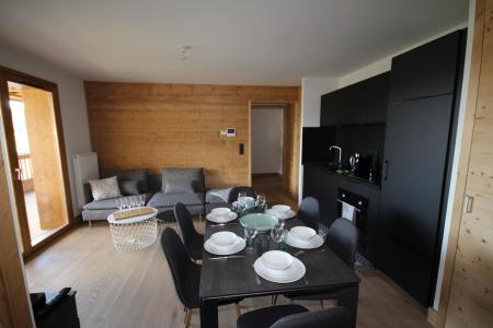 Alquiler al esquí Apartamento 3 piezas cabina para 6 personas (21) - Chalet Jorasse 1 A - Les Saisies - Estancia