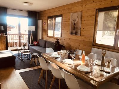 Soggiorno sugli sci Appartamento 3 stanze con cabina per 7 persone (1A01) - Chalet Jorasse 1 A - Les Saisies - Soggiorno