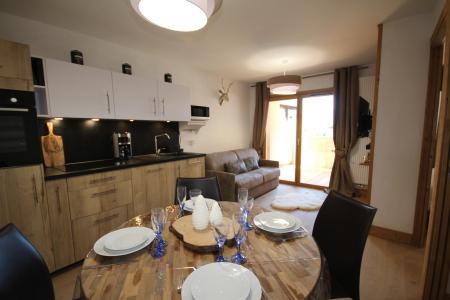 Rent in ski resort 3 room apartment 6 people (01) - Chalet Jorasse 1 B - Les Saisies - Living room