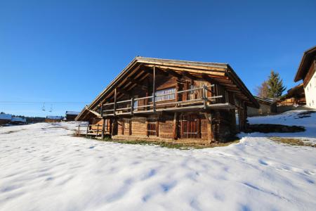 Vacances en montagne Chalet Jubier - Les Saisies - Extérieur hiver