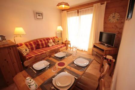 Rent in ski resort 3 room apartment 6 people (ALPB02) - Les Alpages de Bisanne B - Les Saisies - Living room