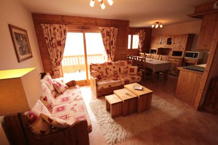 Rent in ski resort 5 room duplex apartment 10 people (15) - Les Alpages de Bisanne G - Les Saisies - Living room