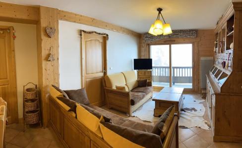 Rent in ski resort 4 room apartment 8 people (04) - Les Alpages de Bisanne I - Les Saisies - Living room