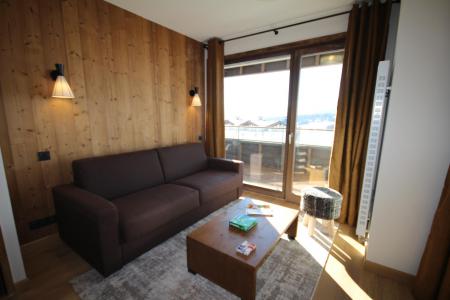 Rent in ski resort 3 room apartment 6 people (F22) - Les Chalets des Cimes - Les Saisies - Living room
