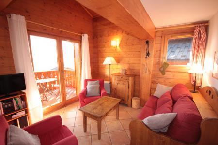 Аренда на лыжном курорте Апартаменты 4 комнат с мезонином 8 чел. (FERJ07) - Les Fermes du Beaufortain J - Les Saisies - внутри