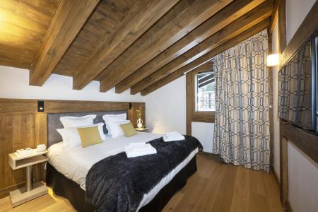 Skiverleih 5 Zimmer Maisonettewohnung für 10 Personen - Résidence Amaya - Les Saisies - Schlafzimmer