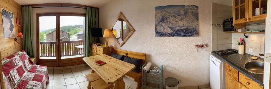 Аренда на лыжном курорте Квартира студия кабина для 4 чел. (9) - Résidence Arvire - Les Saisies - внутри