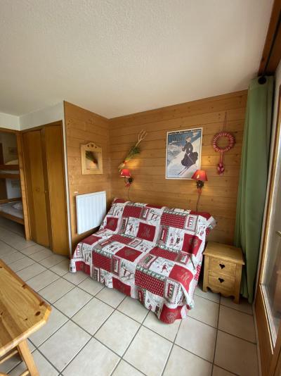 Rent in ski resort Studio cabin 4 people (9) - Résidence Arvire - Les Saisies - Living room