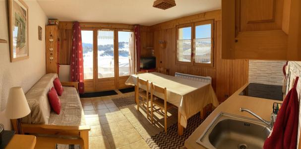 Alquiler al esquí Apartamento 2 piezas para 5 personas (01) - Résidence Bellevue - Les Saisies - Habitación