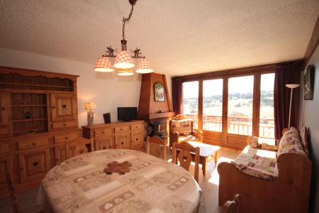 Rent in ski resort 2 room apartment sleeping corner 6 people (033) - Résidence Breithorn - Les Saisies - Living room