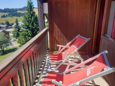 Location au ski Appartement 3 pièces 6 personnes (13) - Résidence Cabri A - Les Saisies - Balcon