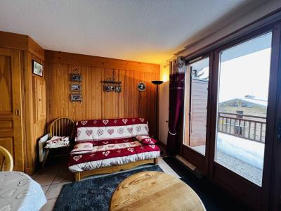 Rent in ski resort 2 room apartment cabin 6 people (EPIL03) - Résidence Epilobe - Les Saisies - Living room