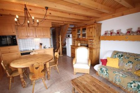 Wynajem na narty Apartament 4 pokojowy z antresolą 6 osób (05) - Résidence Epilobe - Les Saisies - Pokój gościnny