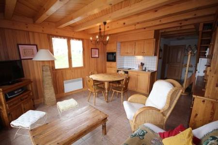 Wynajem na narty Apartament 4 pokojowy z antresolą 6 osób (05) - Résidence Epilobe - Les Saisies - Pokój gościnny