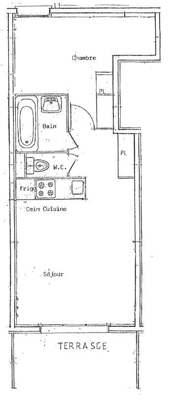 Skiverleih 2-Zimmer-Appartment für 4 Personen (003) - Résidence Genevrier - Les Saisies