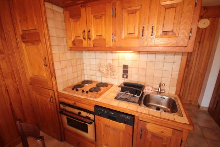 Location au ski Appartement 2 pièces 4 personnes (003) - Résidence Genevrier - Les Saisies - Kitchenette