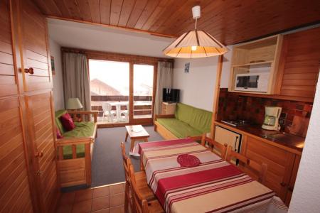 Ski verhuur Studio bergnis 5 personen (1112) - Résidence Grand Mont 1 - Les Saisies - Woonkamer