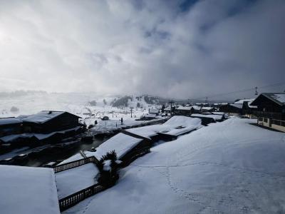 Аренда на лыжном курорте Апартаменты 2 комнат кабин 6 чел. (218) - Résidence Grand Mont 2 - Les Saisies - зимой под открытым небом