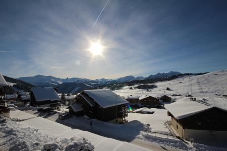 Location au ski Studio coin montagne 4 personnes (4416) - Résidence Grand Mont 4 - Les Saisies - Extérieur hiver