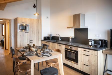 Alquiler al esquí Apartamento 2 piezas cabina para 6 personas - Résidence l'Altarena - Les Saisies - Cocina