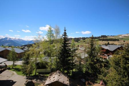 Ski verhuur Studio mezzanine 5 personen (12) - Résidence l'Isba - Les Saisies - Balkon