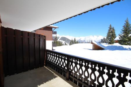 Location au ski Appartement 3 pièces cabine 2-4 personnes (04) - Résidence la Forêt des Rennes 1 C - Les Saisies - Terrasse