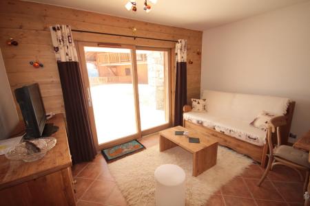 Rent in ski resort 2 room apartment 4 people (01) - Résidence la Perle des Alpes B - Les Saisies - Living room